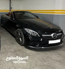  1 مرسيدس C200 كشف بحالة الوكالة للبيع