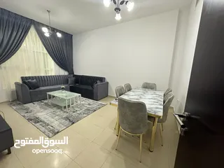  1 للايجار الشهري شقة غرفتين وصالة مفروشة في عجمان منطقة النعيمية أبراج السيتي تاور