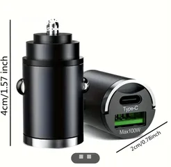  4 phone car fast charger