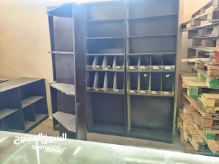  6 ستاندات مع مفارش محل خضراوات ومحمص كامل