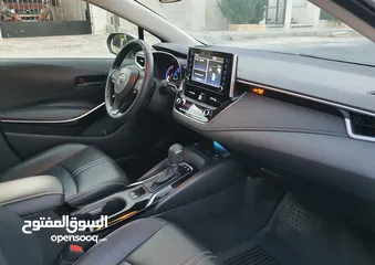  7 تويوتا كورولا 2022 XLE فحص كامل فل كامل جلد تدفئة شاحن وايرلس كراسي كهروباء ياباني بطارية ليثيوم