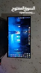  1 كمبيوتر قيمنج للبيع  كامل مكمل شاشه وجميع اغراضو
