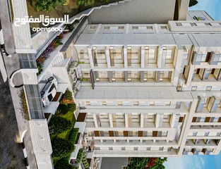  2 روف 163 متر يتبعه ترس 87 متر للبيع في عين مصباح مقابل جامعة القدس المفتوحة\كلية مسقط باطلالة مفتوحة