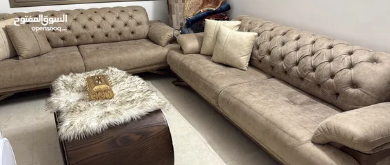  5 للبيع طقم كنبايات بحالة ممتازة