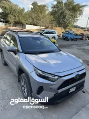  3 Rav4 2024 hybrid ماشية 3800 ميل