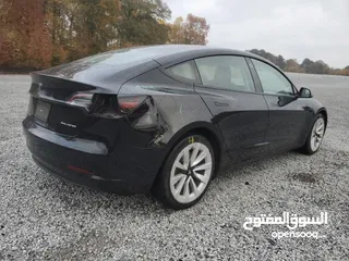  24 2022 Tesla Model 3 Long Range Dual Motor فحص 7 جيد