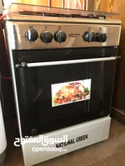  4 Oven with gas stovetop