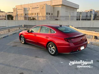  7 Hyundai Sonata 2021 (Red)