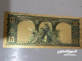  10 دولارات تذكاري اربع قطع كما في الصور طقم كامل