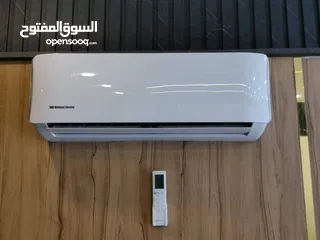  2 مكيف ناشونال الكتريك 1 طن موديل 2025 نسبه توفير 70% نحاس بالكامل شامل توصيل وتركيب
