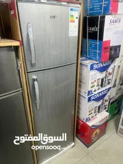  5 ثلاجه سامكس 252ليتر انفرتر لون سلفر بسعر حرق ل 3ايام