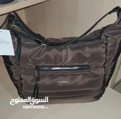  6 حقيبة يد لون بني