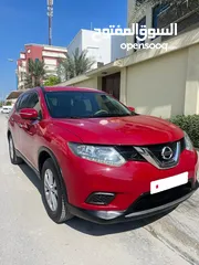 1 # NISSAN X-TRAIL ( YEAR-2015) RED COLOUR SUV 35 66 74 74