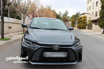  9 تويوتا يارس 2023 وارد الشركة المركزية لون مميز للبيع بسعر مغري مالك أول قاطعة 1800 km