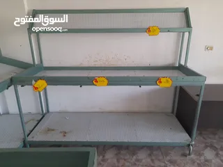  5 استاندات محل خضرة حديد للبيع حديد ثقيل حديد تفصيل