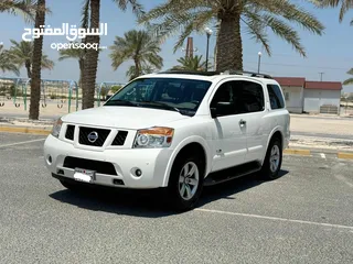  1 Nissan Armada SE 2015 (White)