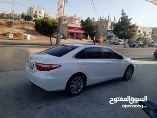  8 تويوتا كامري هايبرد موديل 2015 فحص كامل أعلى صنف بالاضافات XLE بحالة الوكالة.