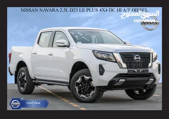  1 NISSAN NAVARA 2.5L D23 LE PLUS 4X4 D/C HI A/T DSL [EXPORT ONLY] [AS]