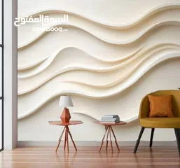  16 ورق حائط ثلاثي الأبعاد نسيج الماني بأشكال عصريه مميزة مع وجود تصاميم تناسب جميع المواقع  متوفر شحن