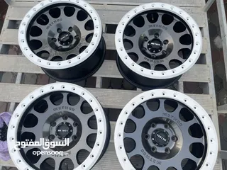  3 ORIGINAL 17” METHOD MR105 BEADLOCK RIMS FOR FORD F-150 and BRONCO (6x135) WHEELS FOR SALE!!!!