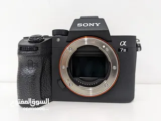  1 Sony Alpha A7iii Camera (1198 shutter counts)