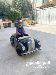  7 سيارة اطفال شحن ع البطارية