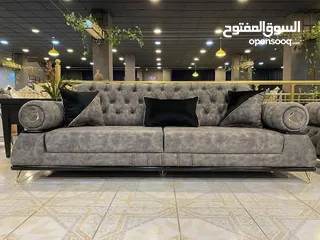  9 طقم كنب موديل "مونبيه" – كلاسيك تركي فاخر من أفخم وأرقى الموديلات التركية