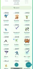  2 Pokémon account lv33 for sale حساب بوكيمون مستوى 33 للبيع