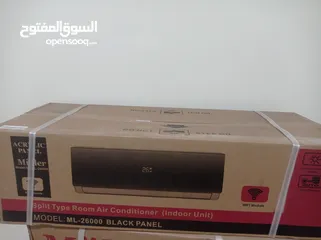 1 مكيف ميلر العالمية جديد كفالة لمده سنه 2.4طن inverter