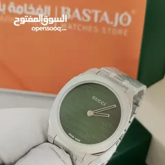  3 الساعة التريند جوتشي ... الرفيعة ... بسمك كريدت كارد ..... نسخة عالية الجودة .... ،،A7+  متوفرة الان