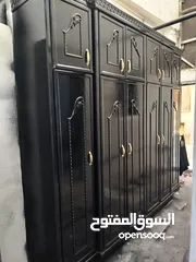  5 خزانة كبيرة 6 ضرفات طابقين خشب لاتيه بالكامل مش ناقصها شي دهان جديد و فصالات جديدة و ظهور جديد معها