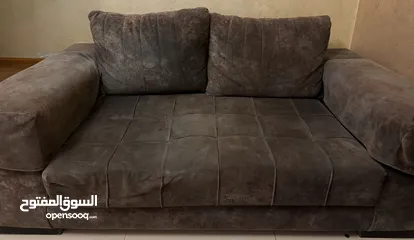  1 طقم كورنر 7 مقاعد مع 8 مخدات صغار