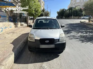  5 كيا بيكانتو 2007 جير عادي مالك اول ماتور جديد