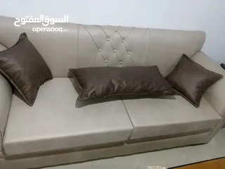  3 طقم كنب شبه جديد للبيع
