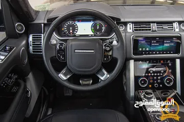  21 Range Rover Vogue 2021 Autobiography Black package   السيارة وارد الماني و قطعت مسافة 33,000