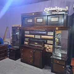  3 غرفه نوم سحاب مع فرشه بحاله ممتازة 260 دينار