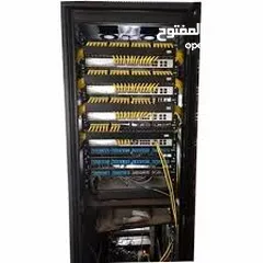  11 كباين سيرفر انترنت باحجام مختلفة وأفضل الاسعار Network Cabinet  من 4u to 42 u