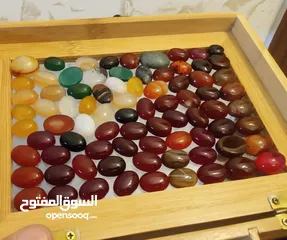  15 خواتم فضه مطعمه بالحجر الكريم