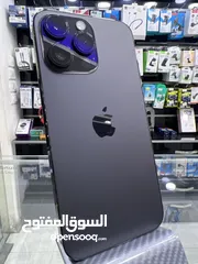  1 iPhone 14 Pro Max 256 GB ايفون 14 برو ماكس مستعمل بحالة الوكالة وارد امريكا مش مفتوح او مصلح نهائياً