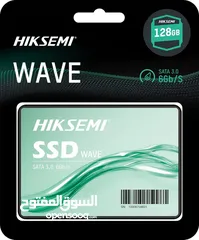  1 هارد دسك اس اس دي دي داخلي لأجهزة الكومبيوتر و اللابتوب 128GB HIKSEMI WAVE 20X SPEED GAMING SSD