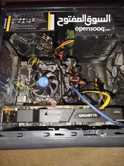 4 موجود جهاز i5 6400  Ram12ddr4  Power supply Antec 600w  Motherboard H110  Gtx1070 Gigabyte  ssd240