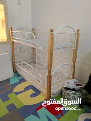  3 سرير دبل اطفال تواصل