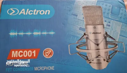  1 للبيع: مايك احترافي Alctron MC001 – صوت ستوديو بجودة عالية