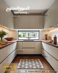  28 مطبخ لامينيت اسباني او ألماني 4×4...3×4.حرف L.او U.