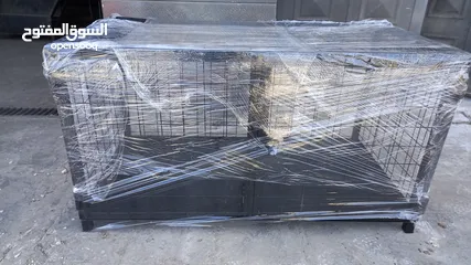  24 بيوت كلاب جيرمان روت وايلر حديد وشبك للحجز...