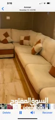  3 طقم جلوس حرف ال جيد جدا للبيع