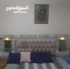  1 تخت مجوز بحالة الوكالة للبيع مع فرشة مستعمل