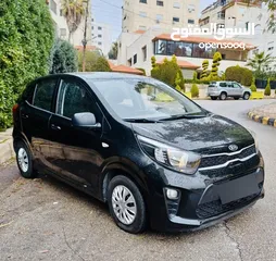  11 ابتداءا من دفعه اولى 1200 تملك كيا بيكانتو مورننج موديل 2020 لون اسود فحص كامل للبيع كاش او اقساط