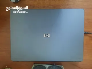 1 لاب توب hp قديم شغال 100% عليه ويندوز 7 للبيع بسعر مغري