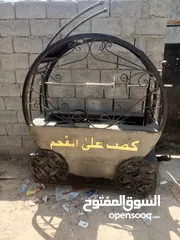  1 شوايه كص فحم وغاز شغل بغداد